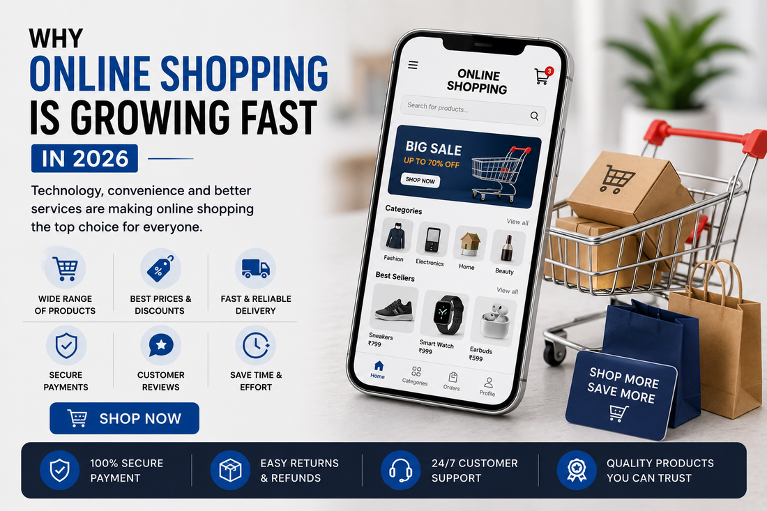 Why Online Shopping is Growing Fast in 2026