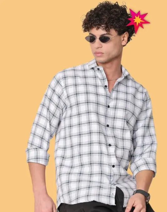 New cotton fabric shirt for men