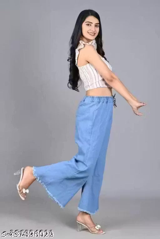 WOMEN JEANS WOMEN PLAZZO WOMEN TROUSER WOMEN JEAN WOMEN BLUE JEANS JEANS FOR WOMEN