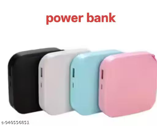Mini Pocket Size Power Bank 10000mAh Fast Charging Slim Portable Charger for Android & iPhone